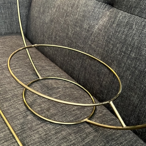 Vintage Mcm brass plant hanger - Picture 4 of 6